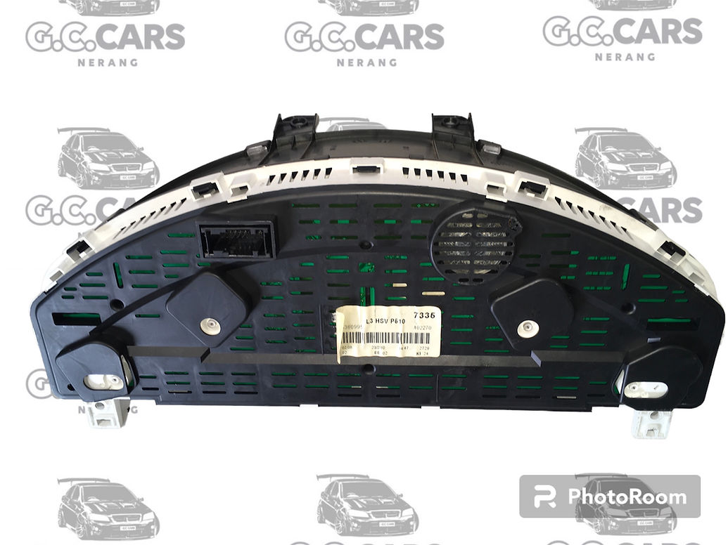 VE HSV E1, E2 - INSTRUMENT CLUSTER / SPEEDO HOLEDN COMMODORE GENUINE GM