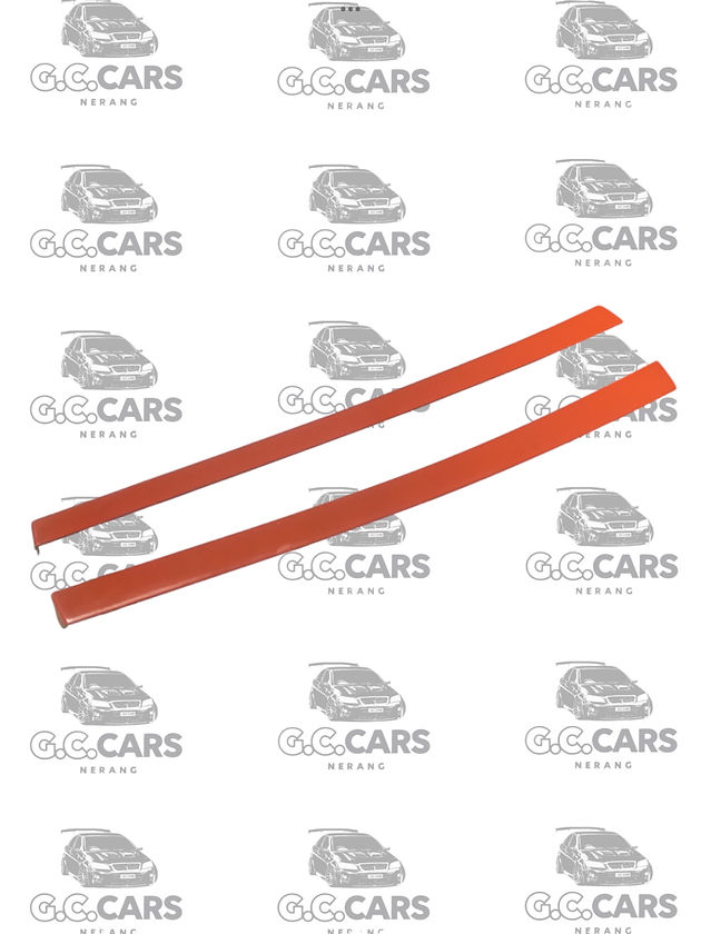 ORANGE INNER DASH TRIMS (BROKEN CLIPS)