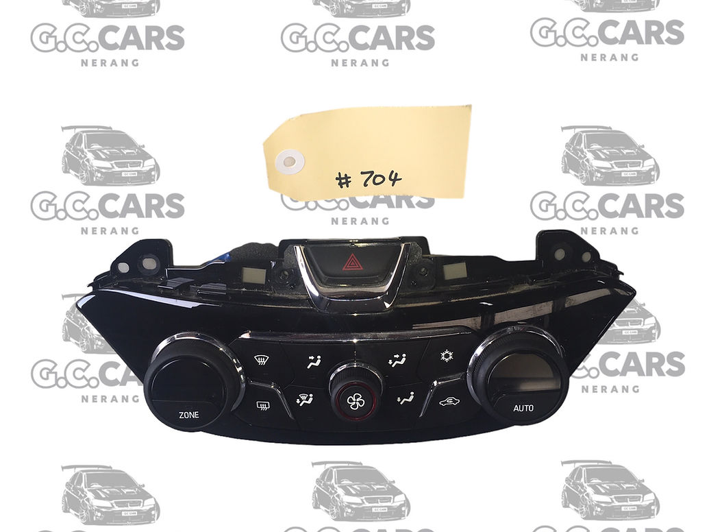 HSV VF Gloss BLK Heater Control Switch Button Panel HOLDEN COMMODORE GENUINE GM