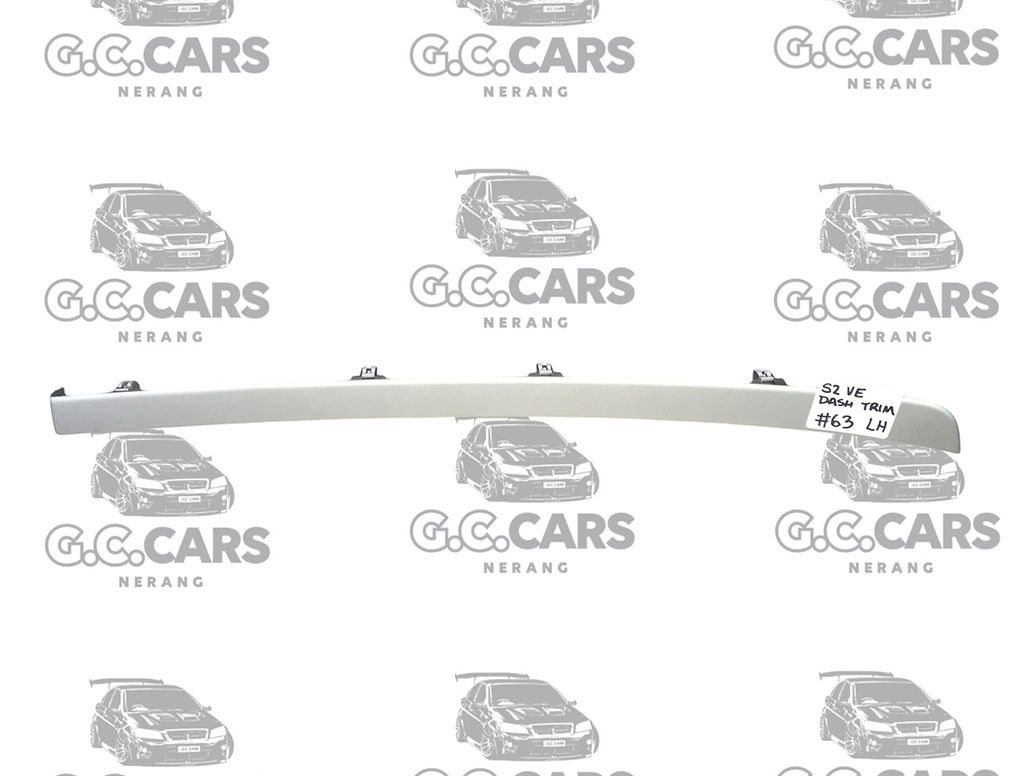 S2 LEFT Hand Dash Trim Ve Commodore silver HOLDEN COMMODORE Genuine GM