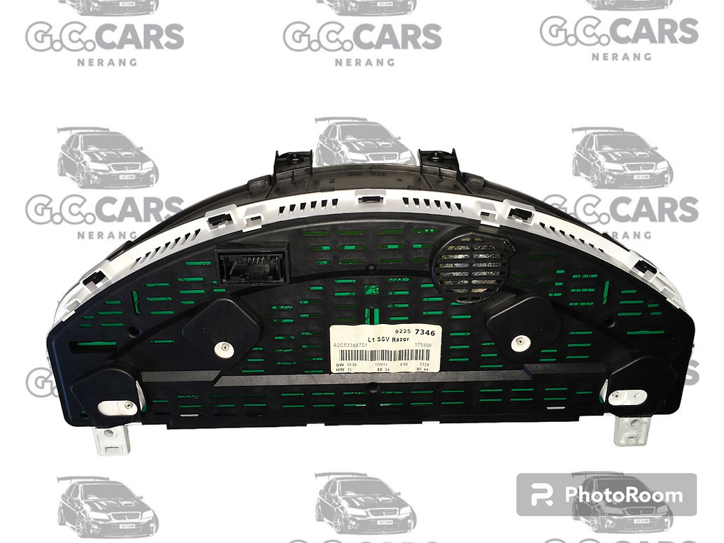 SS DASH CLUSTER BLACK HOLDEN COMMODORE GENUINE GM