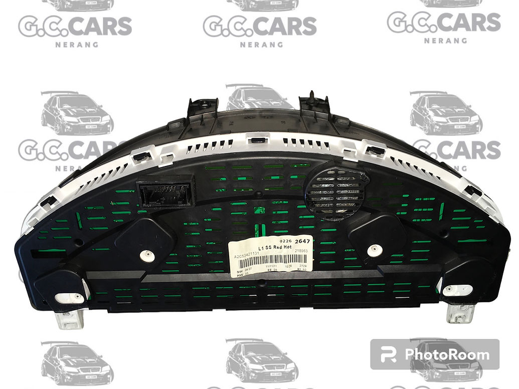 SS SSV DASH CLUSTER RED HOLDEN COMMODORE GENUINE GM