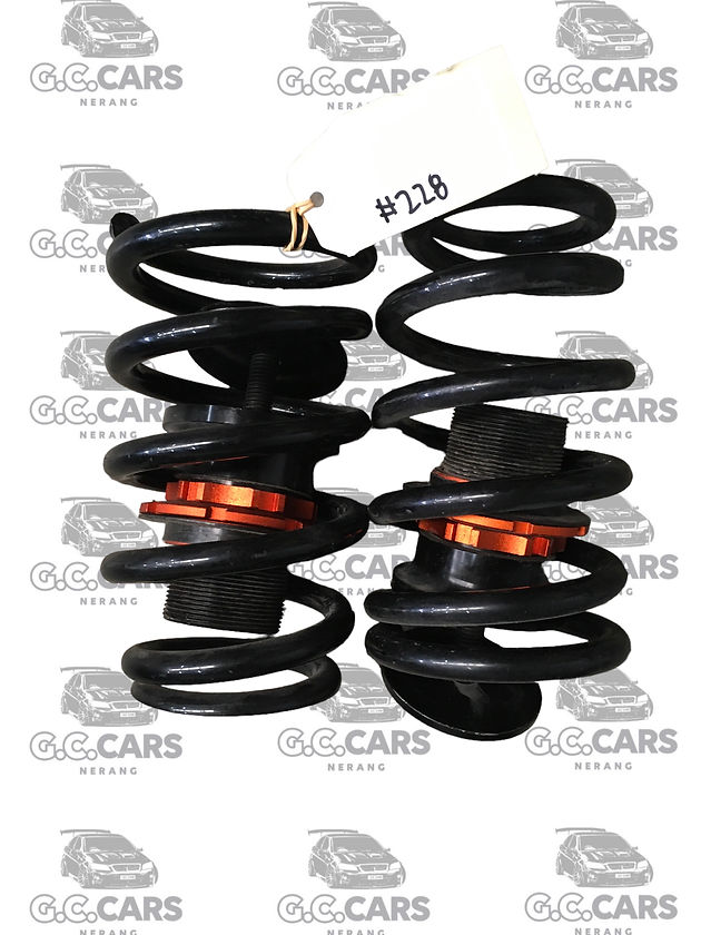 HOLDEN COMMODORE COILOVERS ADJUSTABLE SUIT VT VX VY VZ REAR ONLY BRAND UNKNOWN