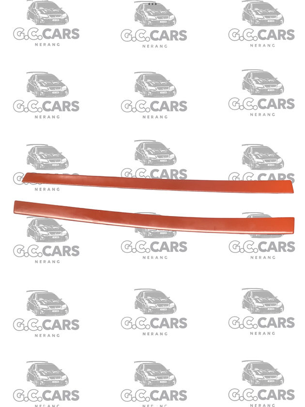 ORANGE INNER DASH TRIMS (BROKEN CLIPS)