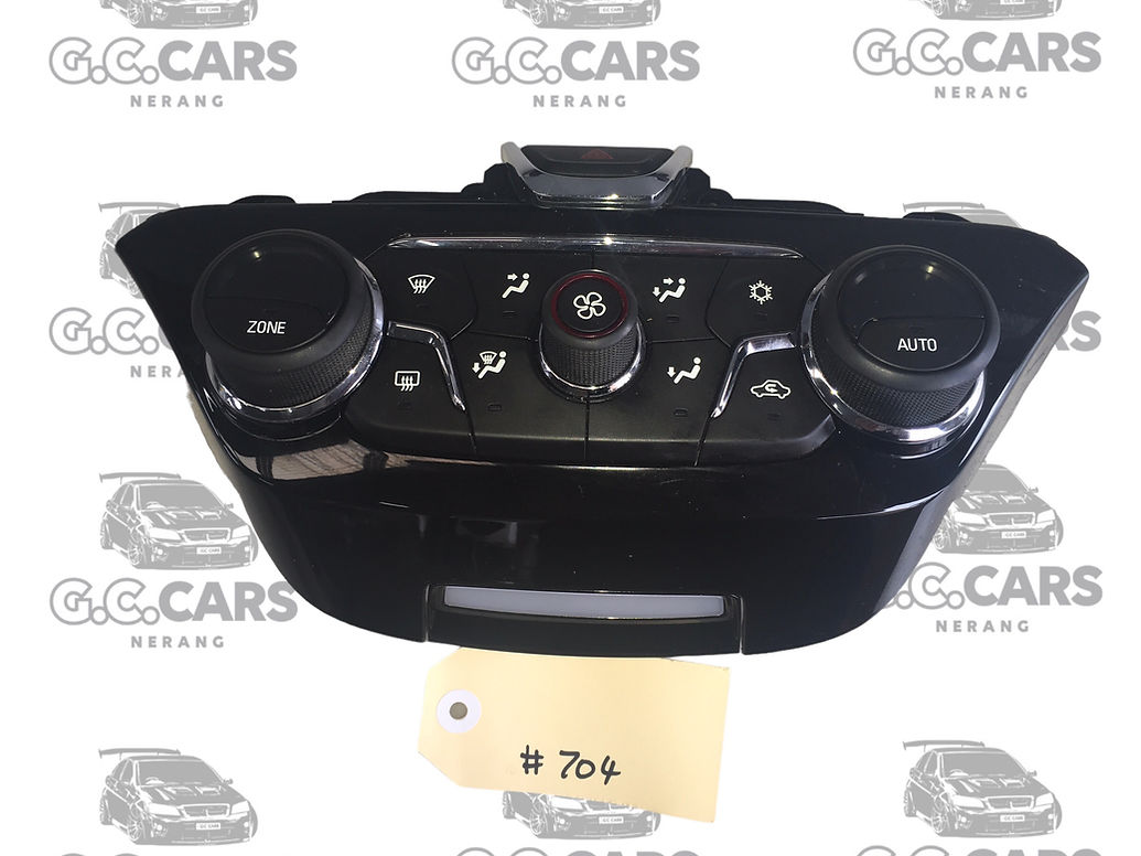 HSV VF Gloss BLK Heater Control Switch Button Panel HOLDEN COMMODORE GENUINE GM