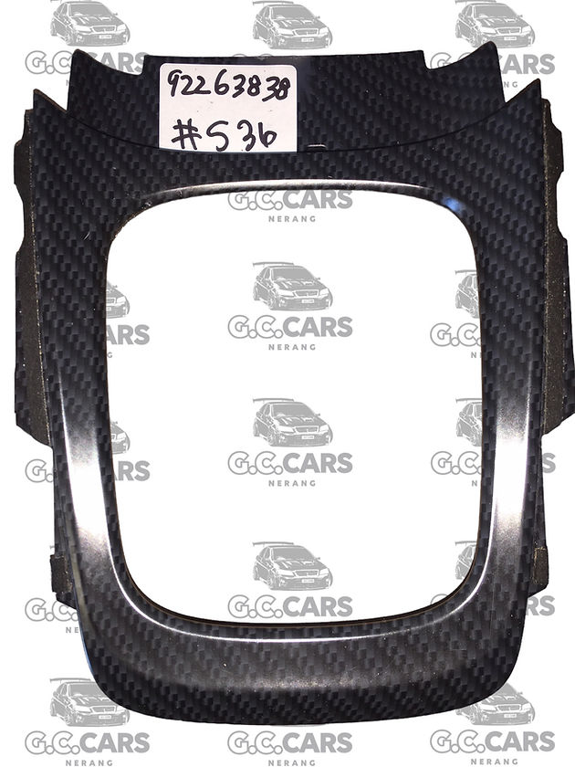 HOLDEN COMMODORE GENUINE GM Centre Console Gearshift Trim Carbon Look for VF SS