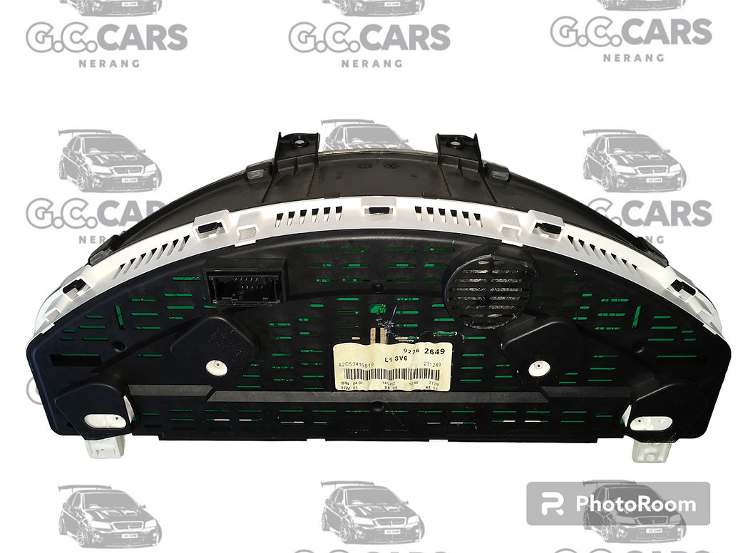 HOLDEN COMMODORE DASH / INSTRUMENT CLUSTER INSTRUMENT CLUSTER, VE, SV6 BLACK