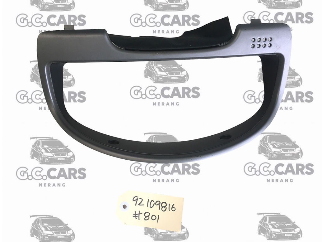 HOLDEN COMMODORE Genuine GM Instrument Cluster VY VX V8Bezel Surround Shroud
