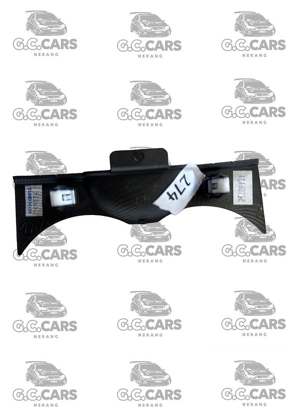 HOLDEN COMMODORE Rear Trim Behind Cup Holders - Centre Console VE S1 CARBON LOOK