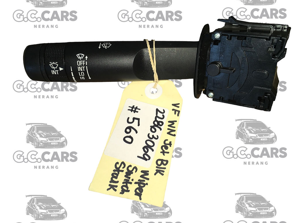 HOLDEN COMMODORE GENUINE GM VF WN JET BLK WIPER SWITCH STALK