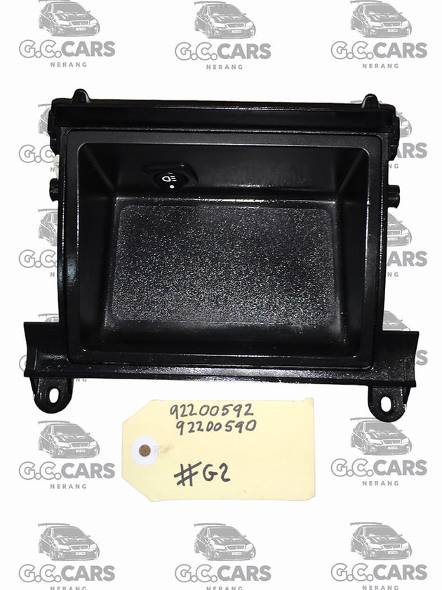 VE LOWER CONSOLE COMPARTMENT GENUINE GM HOLDEN COMMODORE BLACK