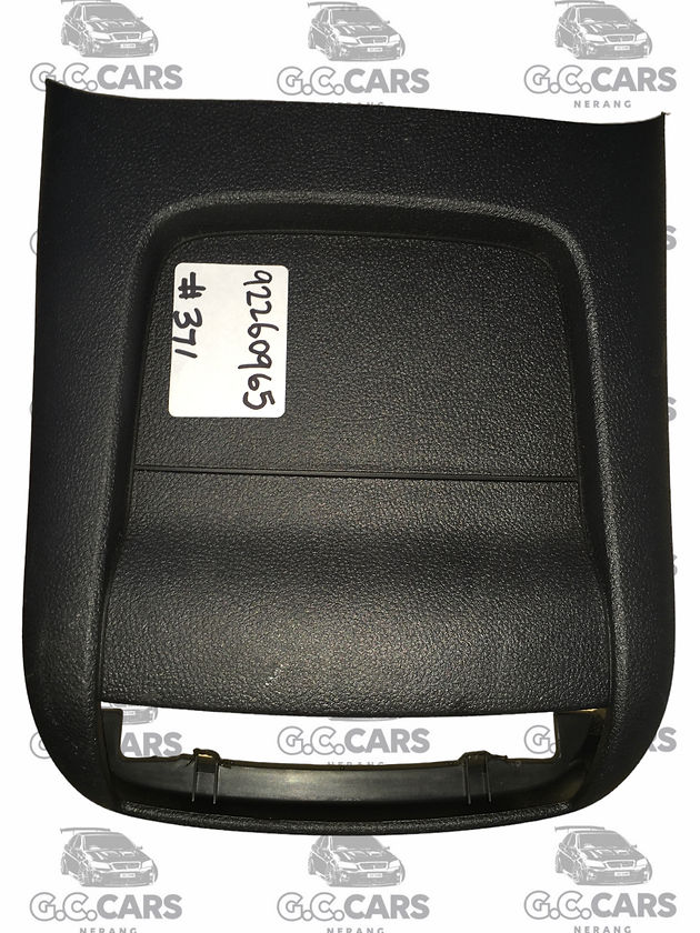 VF Console Cover Trim Rear Jet Black Holden Commodore GENUINE GM