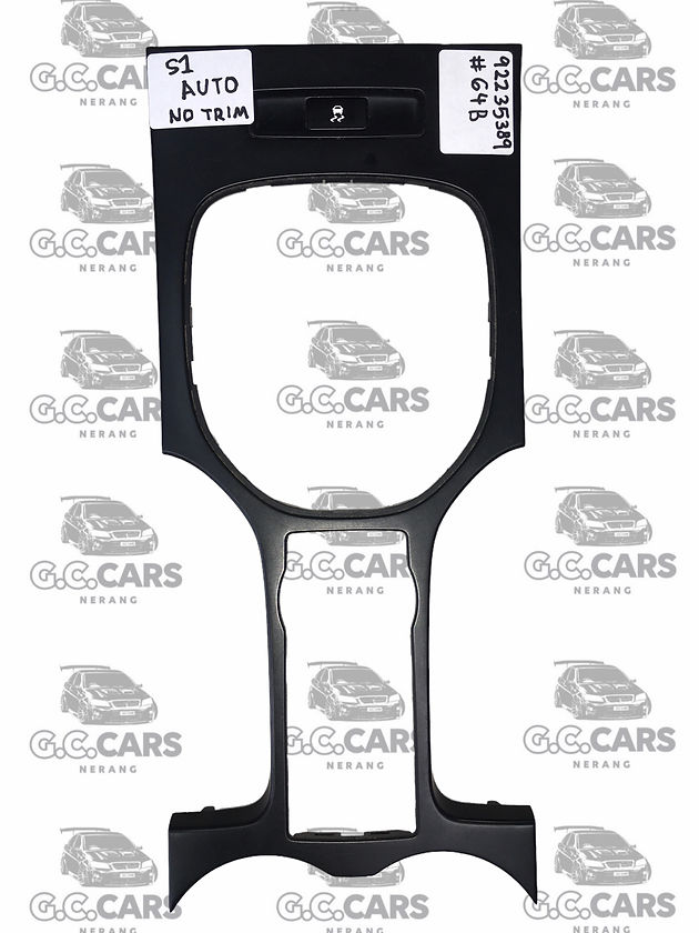 S1 AUTO SHIFTER SURROUNDS SATIN BLACK NO TRIM HOLDEN COMMODORE GENUINE GM
