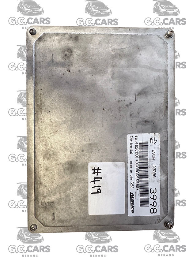 HOLDEN COMMODORE ALDELCO ECU E39A 12653998 3998