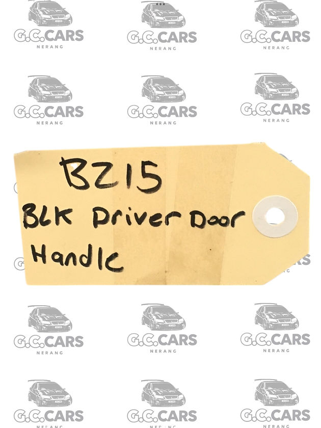 RH FRONT BLACK DRIVER DOOR HANDLE