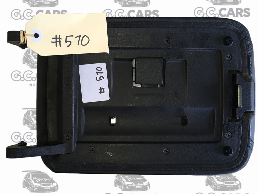 HOLDEN COMMODORE VF LEATHER Center Console Lid Armrest