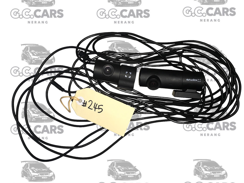 KAPTURE DASH CAM SET FRONT AND REAR