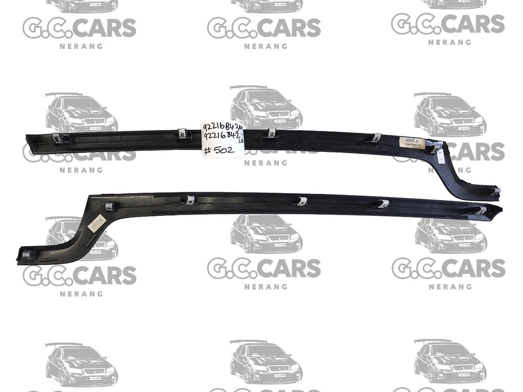 HOLDEN COMMODORE GENUINE GM VE Dash Trim Strip Applique Set USED