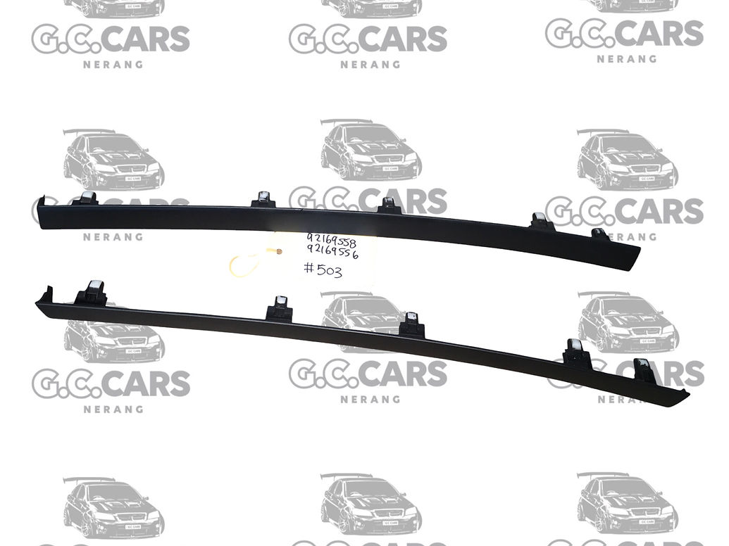HOLDEN COMMODORE GENUINE GM S1 DASH SPEARS / TRIMS BLK SATIN