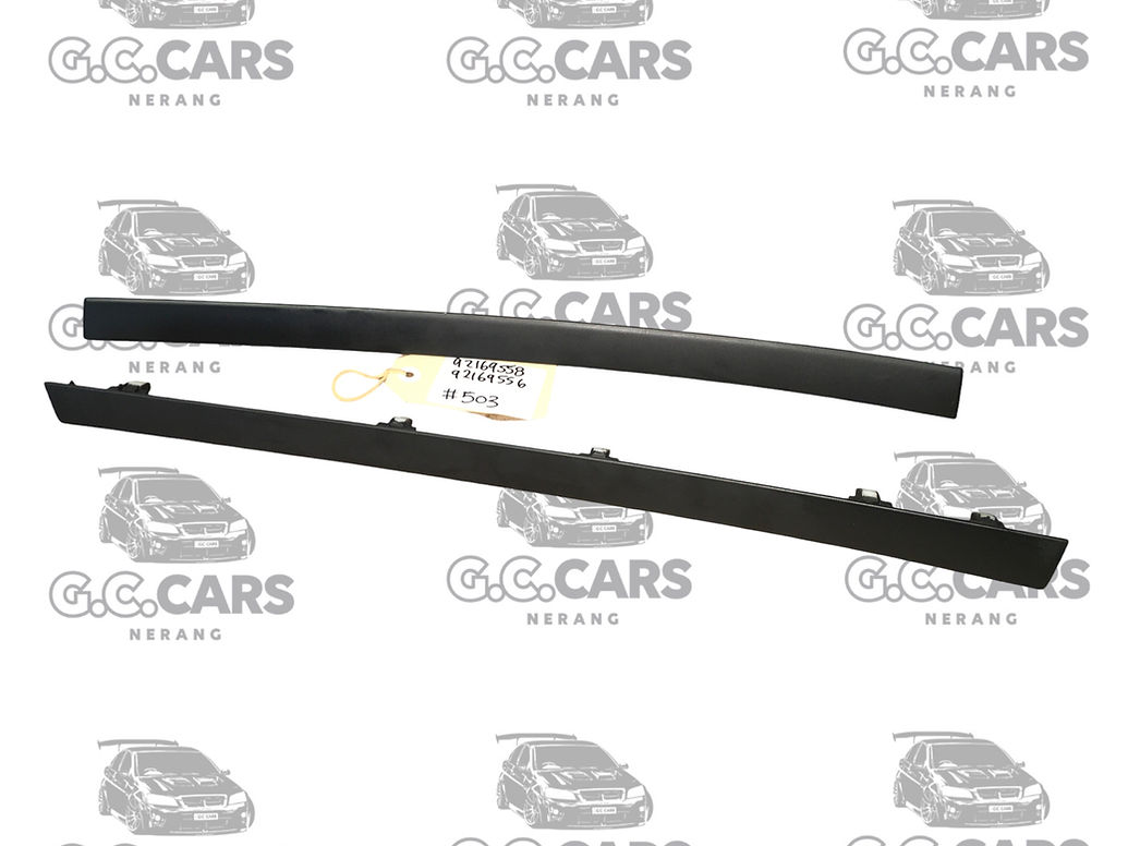 HOLDEN COMMODORE GENUINE GM S1 DASH SPEARS / TRIMS BLK SATIN