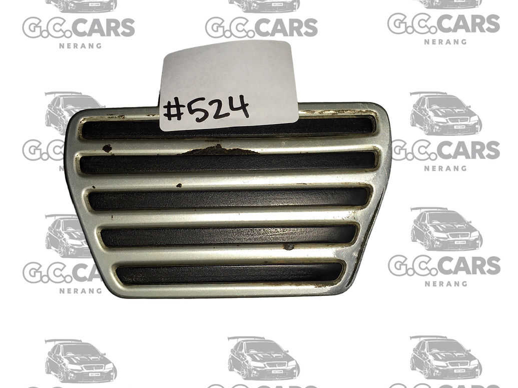 HSV V6 V8 VE AUTO ALLOY SPORTS BRAKE PEDAL RUBBER COVER USED HOLDEN COMMODORE