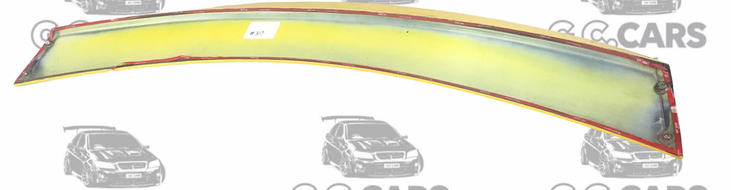 HOLDEN COMMODORE SEDAN BOOT WING BOB TAIL SPOILER YELLOW