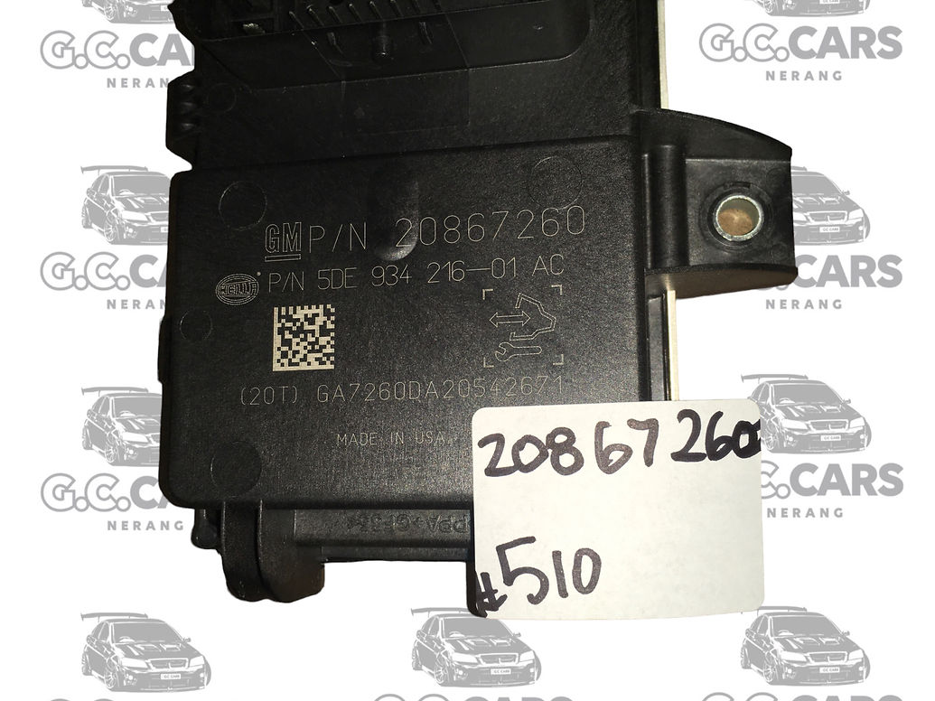 HOLDEN COMMODORE Genuine GM VE SV6 2013 Fuel Pump Module 20867260