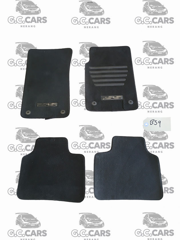 SS SEDAN/WAGON FLOOR MATS HOLDEN COMMODORE GENUINE GM