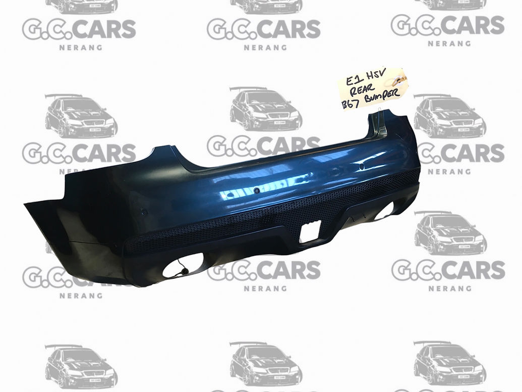 HSV E1 REAR BUMPER