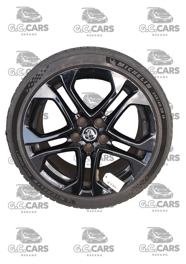 VF SSV REDLINE 19 INCH GLOSS BLACK STAGGERED RIMS & MICHELIN TYRES 275/35 ZR 19