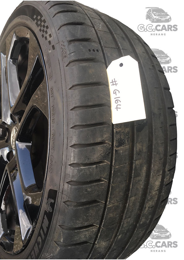 VF SSV REDLINE 19 INCH GLOSS BLACK STAGGERED RIMS & MICHELIN TYRES 275/35 ZR 19