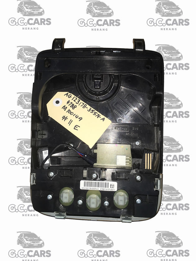 VE Roof Map Interior Light W/ Sunglass Switch Dial - Black HOLDEN COMMODORE