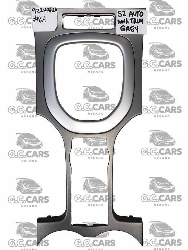 SHIFTER SURROUND S2 AUTO WITH TRIM GREY HOLDEN COMMODORE GENUINE GM