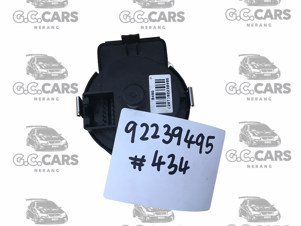 HOLDEN COMMODORE COMBINATION SWITCH HEADLAMP SWITCH, VE, BLACK