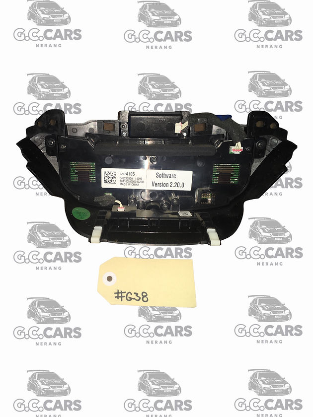 HSV VF CLIMATE CONTROL PANEL HOLDEN COMMODORE GENUINE GM GLOSS BLACK