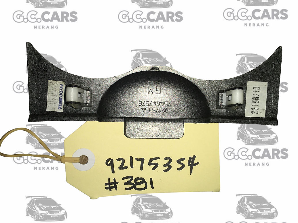 HOLDEN COMMODORE Rear Trim Behind Cup Holders - Centre Console VE S1