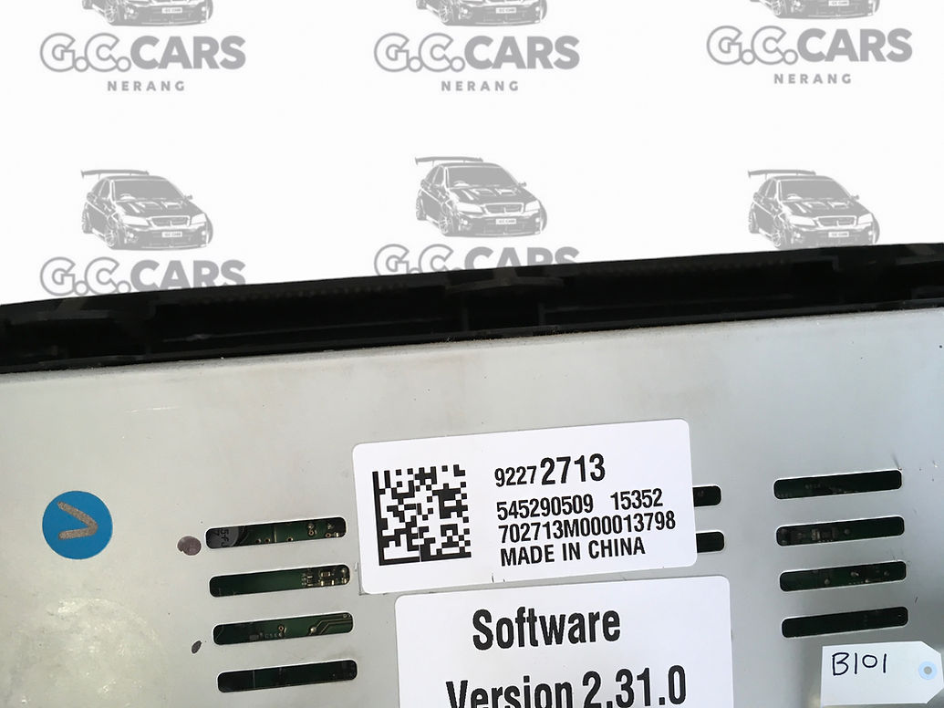 HOLDEN VF STEREO HEAD UNIT