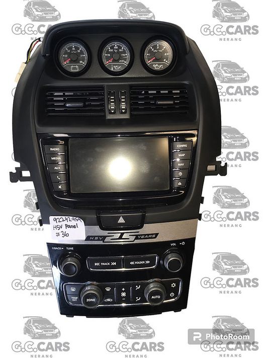 HOLDEN COMMODORE GENUINE HSV E3 IQ unit with gauges