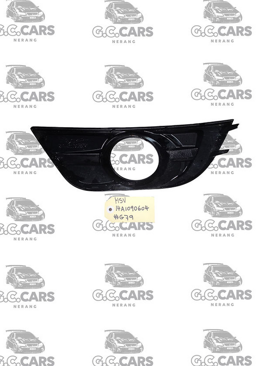 HSV Fog Driving Lamp Bezel Surround HSV VE E2 E3 Maloo Clubsport R8 Drivers Side