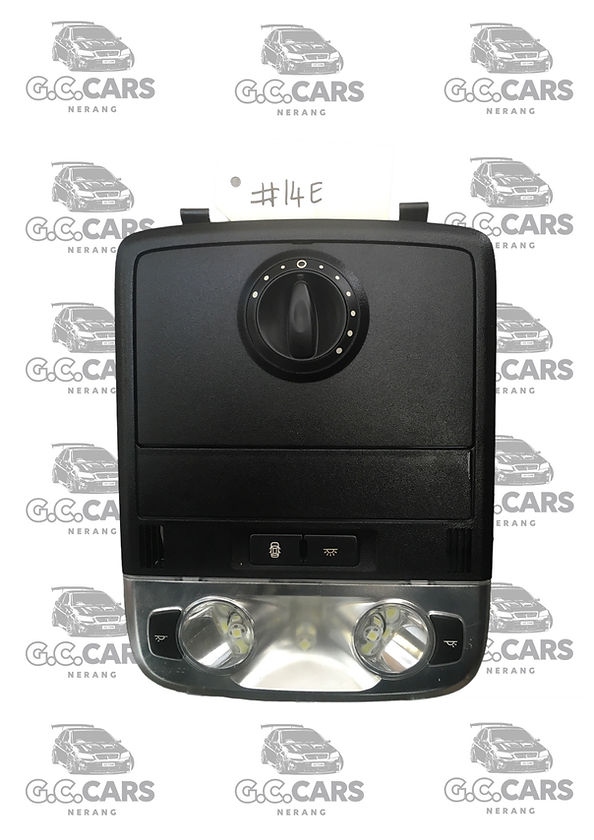 VE Roof Map Interior Light Sunroof Switch Dial - Black HOLDEN COMMODORE GM