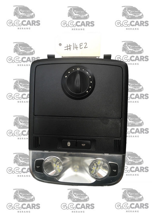 VE Roof Map Interior Light Sunroof Switch Dial - Black HOLDEN COMMODORE GM