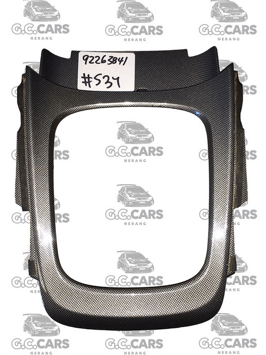 HOLDEN COMMODORE GENUINE GM Centre Console Gearshift Trim Carbon Look for VF SS