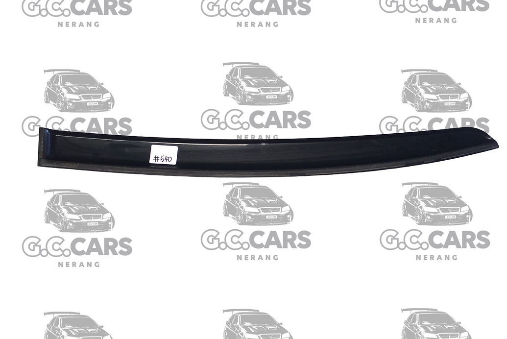 VE VF LEFT HAND REAR WEATHER SHEILD TINTED BLACK HOLDEN COMMODORE
