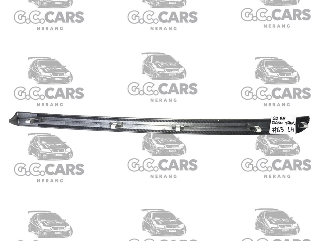 S2 LEFT Hand Dash Trim Ve Commodore silver HOLDEN COMMODORE Genuine GM