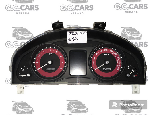 SS SSV DASH CLUSTER RED HOLDEN COMMODORE GENUINE GM