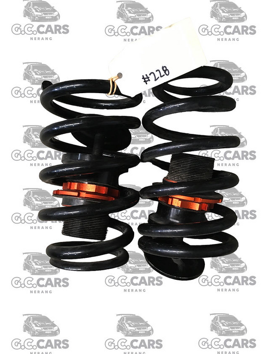 HOLDEN COMMODORE COILOVERS ADJUSTABLE SUIT VT VX VY VZ  REAR ONLY BRAND UNKNOWN