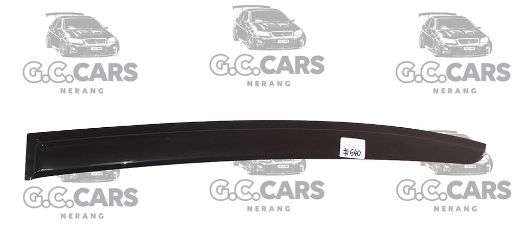 VE VF LEFT HAND REAR WEATHER SHEILD TINTED BLACK HOLDEN COMMODORE