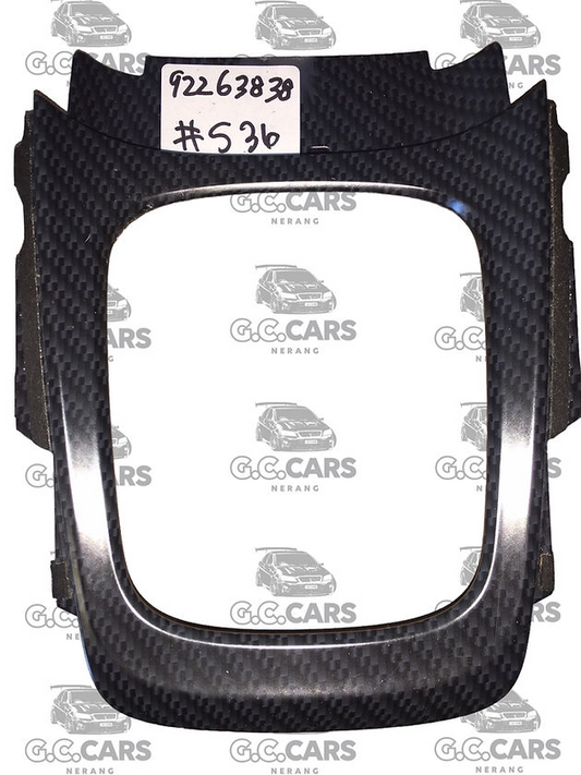 HOLDEN COMMODORE GENUINE GM Centre Console Gearshift Trim Carbon Look for VF SS