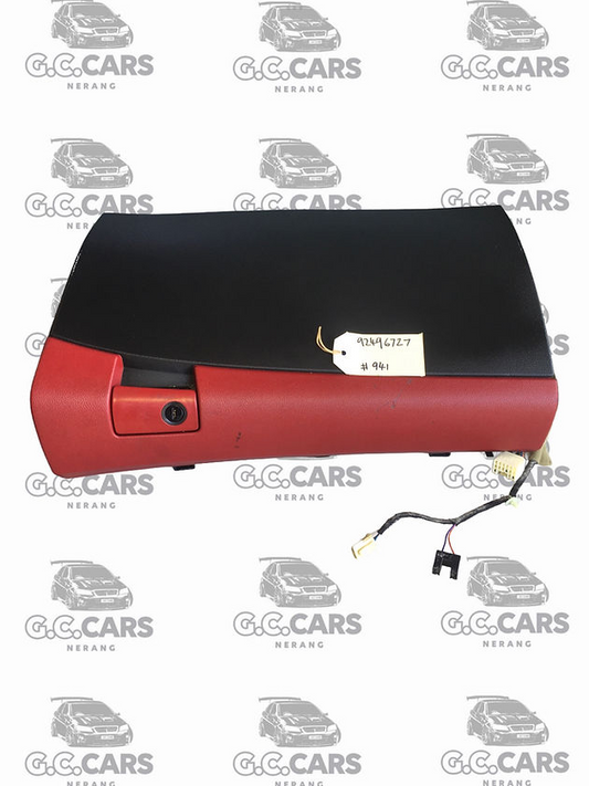 VE RED & BLACK GLOVE BOX HOLDEN COMMODORE GENUINE GM