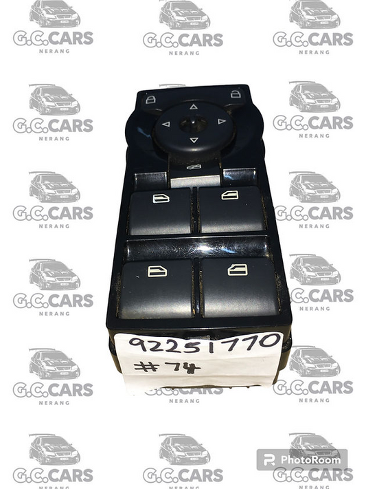 HOLDEN COMMODORE Genuine GM centre console switch SV6 SS SSV sedan / wagon
